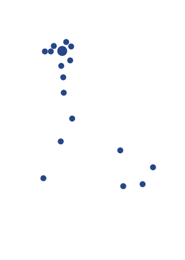 한국지도
